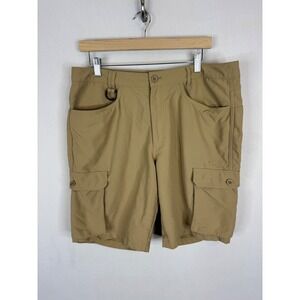 Rohan Consignment Shorts Mens 36 Tan Khaki‎ Cargo Hiking Travel Outdoor BE101